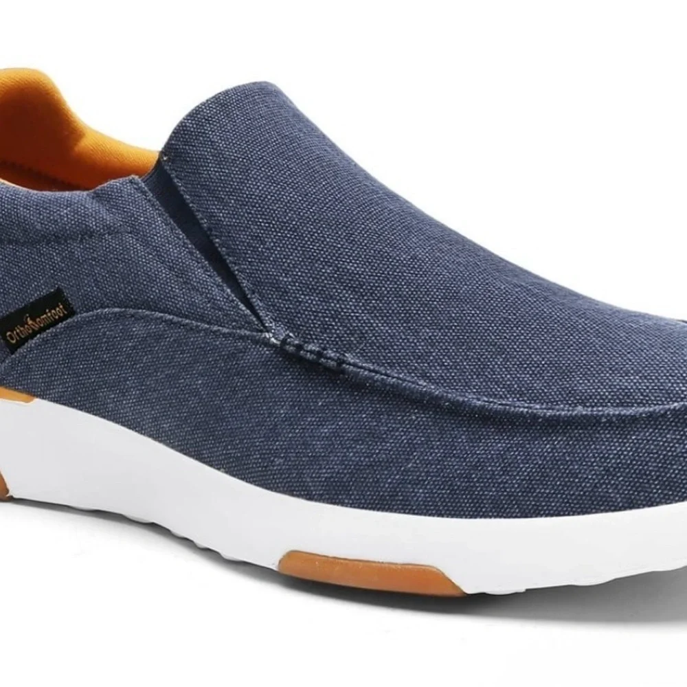 Stylish Denim Blue Slip-On Loafers for Men
